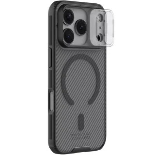 Пластиковая накладка Nillkin Pro со шторкой для камеры и магнитом для Apple iPhone 17 Pro (6.3") фото 1 Пластиковая накладка Nillkin Pro со шторкой для камеры и магнитом для Apple iPhone 17 Pro (6.3") фото 1 из 7