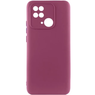 Чехол Silicone Case Lakshmi Premium з закритою камерою на Xiaomi Redmi 10C фото 1 из 2