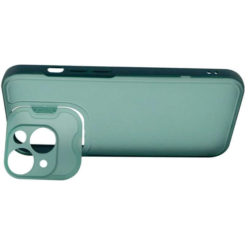 TPU+PC чохол OpenCam на Apple iPhone 14 (6.1") – Зелений. Фото 5 з 7