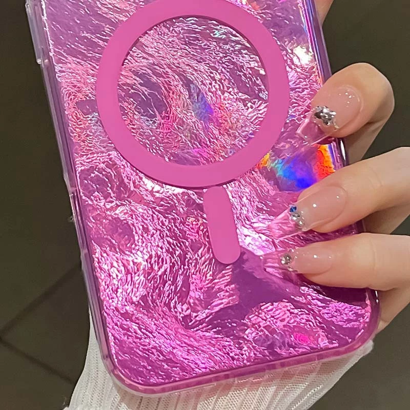 Силиконовый чехол Shiny Mountain (MagFit) для Apple iPhone 16e (6.1") – Pink. Фото 2 Силиконовый чехол Shiny Mountain (MagFit) для Apple iPhone 16e (6.1") – Pink. Фото 2 из 2