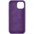 Чохол Silk Full Protective (AA) NO LOGO with Magnetic Fit для Apple iPhone 11 (6.1") – Фіолетовий / Amethyst. Фото 6 з 9