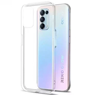 Ультратонкий силиконовый чехол 1 мм для Oppo Reno 5 4G фото 1 из 1