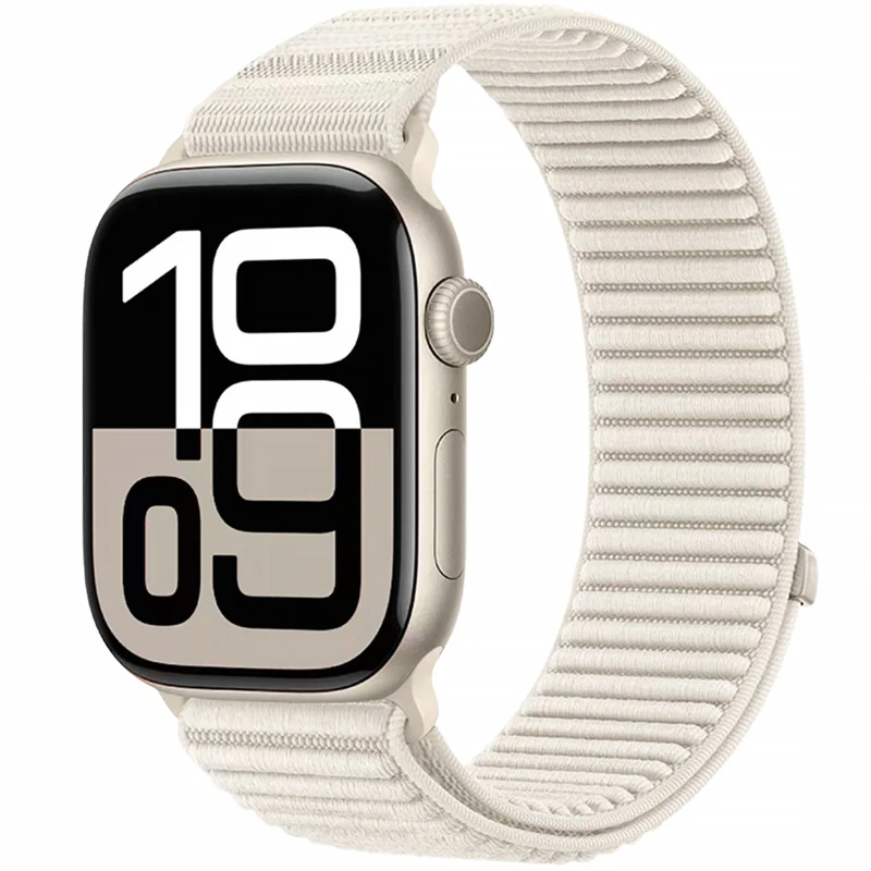 Ремінець Magic Sport Loop для Apple Watch 38/40/41/42mm(ser.10) – Starlight. Фото 1 з 1