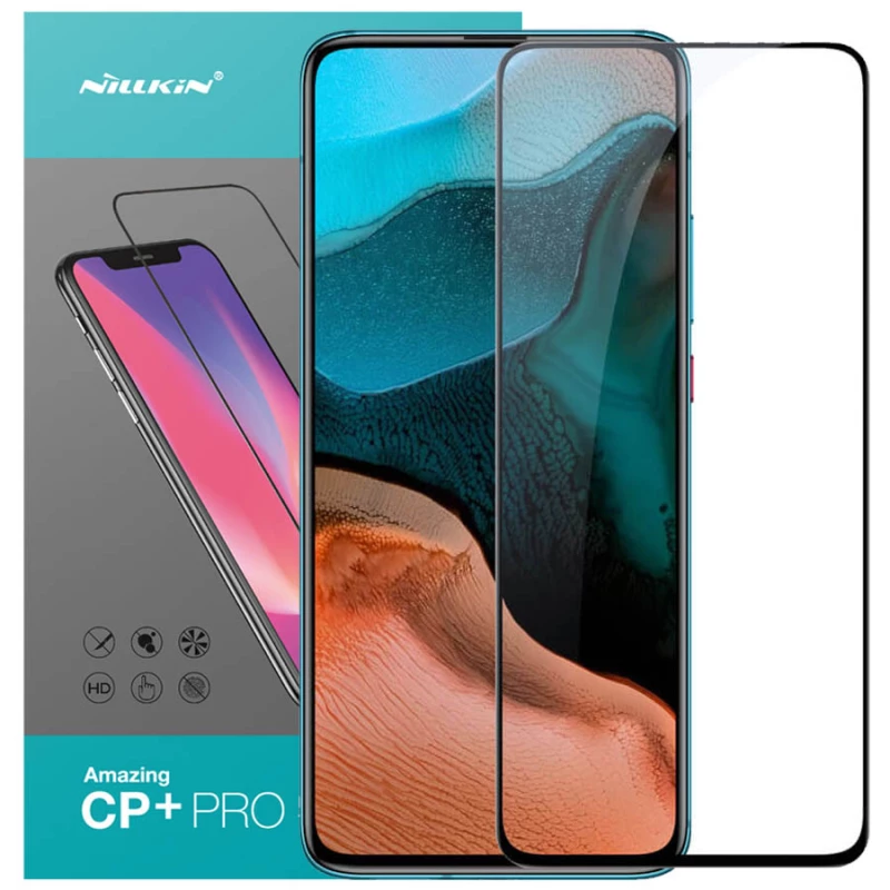 

Захисне скло Nillkin (CP+PRO) на Xiaomi Redmi K30 Pro / Poco F2 Pro (Чорний)