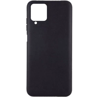 Чёрный силиконовый чехол Epik для Samsung Galaxy A12 фото 1 из 4