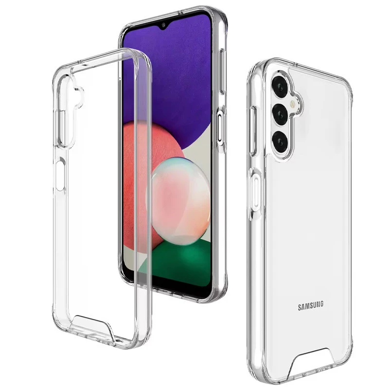 Силиконовый чехол Space Case для Samsung Galaxy A56 5G – Прозрачный. Фото 3 из 5