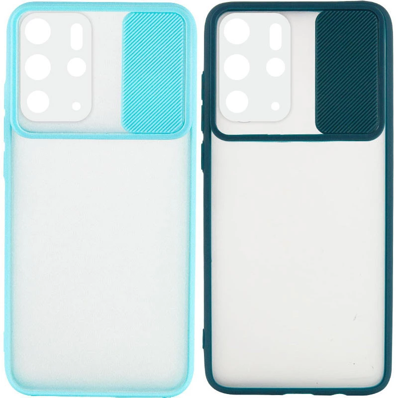 Матовий силіконовий чохол зі шторкою для камери на Samsung Galaxy S20+ фото 2 з 2