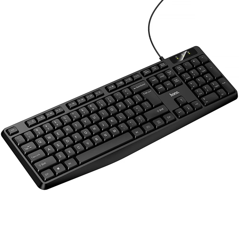 Провідна клавіатура Hoco GM60 Cool (English Version) – Black. Фото 1 з 6