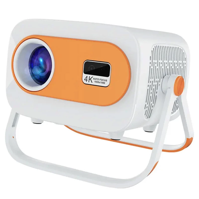 Проектор 4k Android JY325 – White / Orange. Фото 3 з 6
