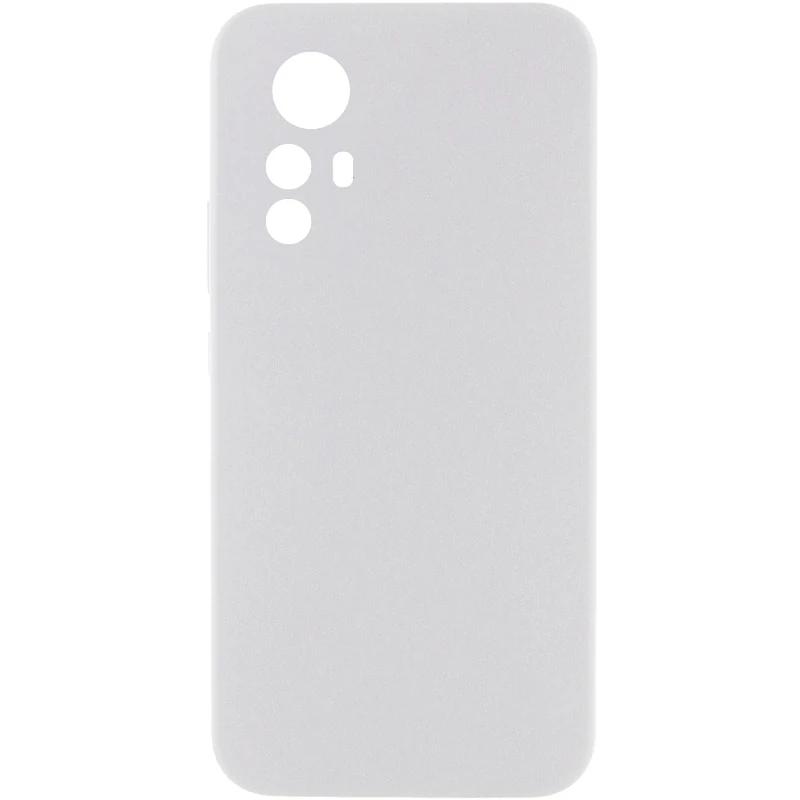 Чохол Silicone Case Lakshmi Premium з закритою камерою на Xiaomi Redmi Note 12S – Білий / White. Фото 1 з 1