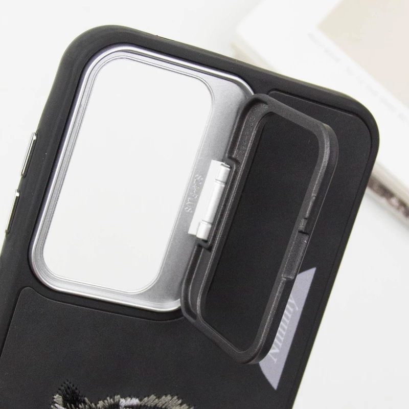 TPU+PC чехол с животными для Samsung Galaxy A25 5G – Black Tiger. Фото 5 из 8