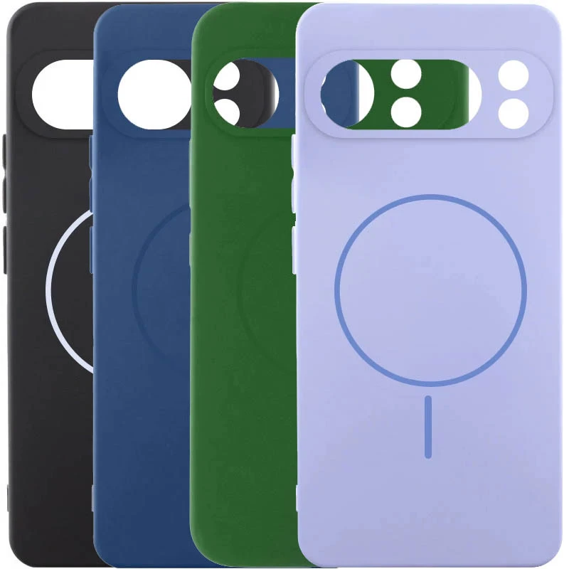 Чохол Silicone Cover Lakshmi Full Camera (AA) with Magnetic Fit для Google Pixel 9 Pro XL фото 1 з 3