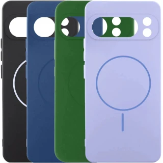 Чехол Silicone Cover Lakshmi Full Camera (AA) with Magnetic Fit для Google Pixel 9 Pro XL фото 1 из 3