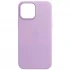 Шкіряний чохол Silicone Case Soft з MagSafe на Apple iPhone 14 (6.1") – Elegant purple. Фото 2 з 8