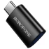 Перехідник Borofone BV26C Type-C Male to USB Female USB3.0 – Black. Фото 4 з 6
