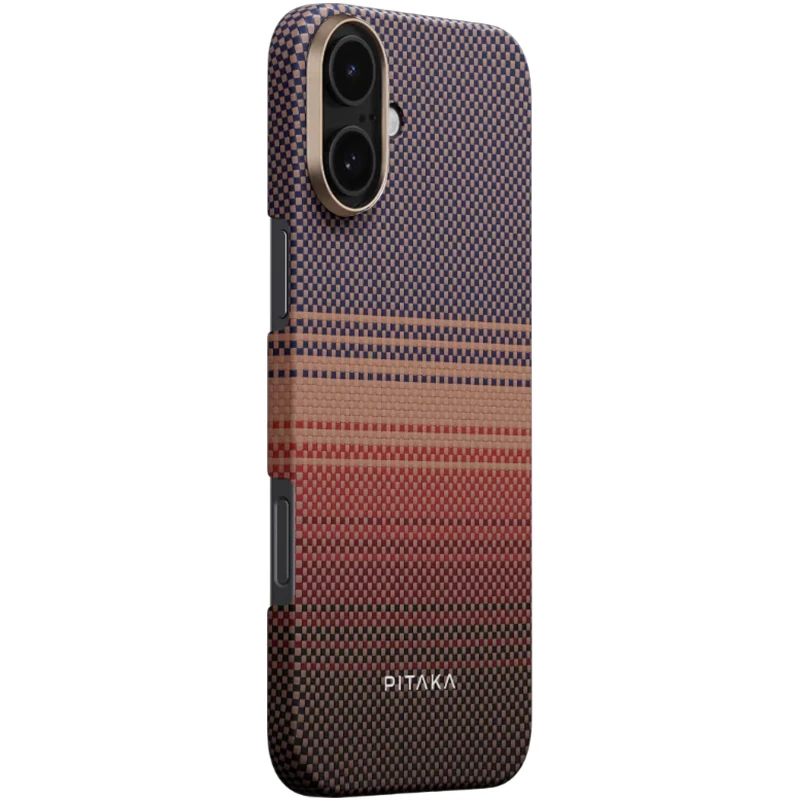 Чехол PC PITAKA with MagSafe для Apple iPhone 17 (6.3") – Sunset. Фото 2 з 5