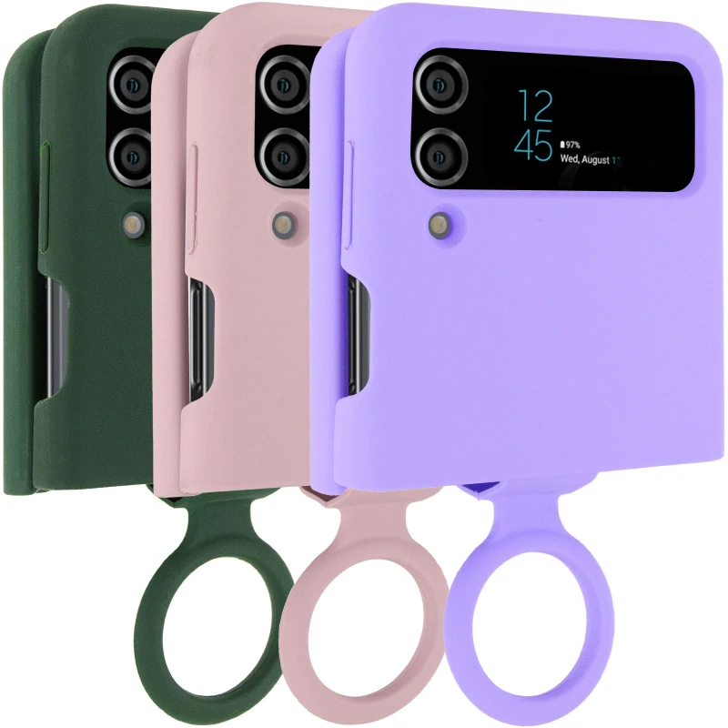 Чохол Foldables Silicone Cover Lakshmi (AAA) для Samsung Galaxy Z Flip4 фото 2 з 2