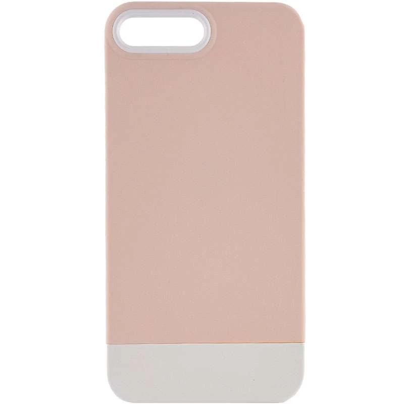 

Двухцветный чехол Bichromatic для Apple iPhone 8 plus (5.5") (Grey-beige / White)