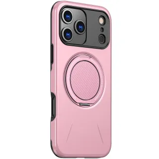 TPU+PC чохол Kalebol Magnetic Case для Apple iPhone 18 Pro Max (6.9") — Pink