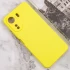 Чохол Silicone Case Lakshmi Premium з закритою камерою для Xiaomi Poco C65 – Жовтий / Yellow. Фото 5 з 15