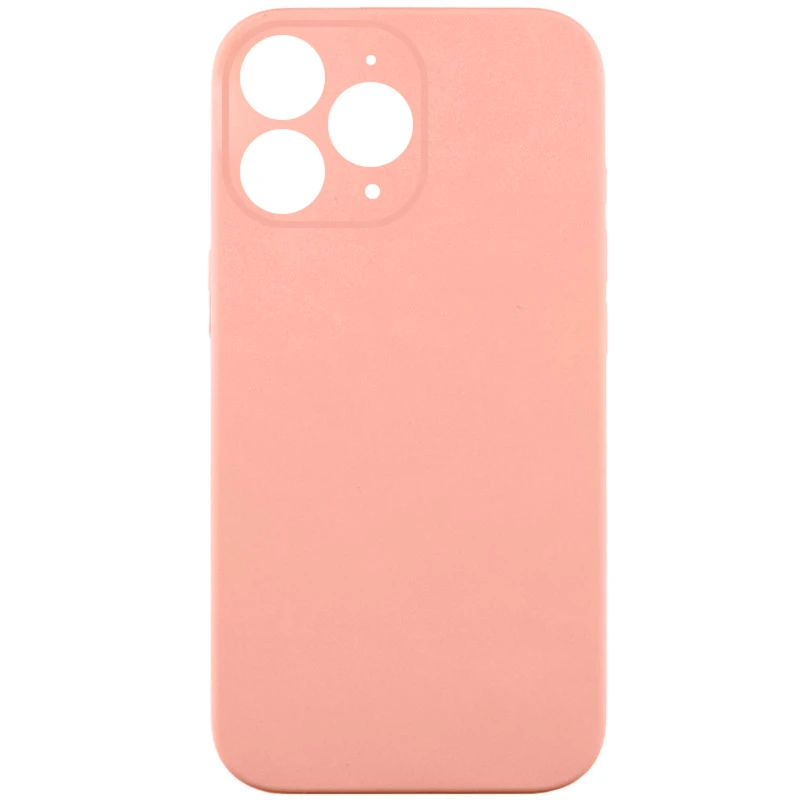Чохол Silk Full Camera Protective (AA) NO LOGO для Apple iPhone 12 Pro Max (6.7") – Персиковий / Peach. Фото 1 з 1