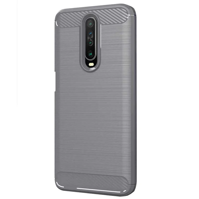 

Тонкий силиконовый чехол Slim для Xiaomi Redmi K30 (Серый), Сірий