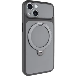 Чехол Ummi Full Camera with Magnetic Fit HQ Ring для Apple iPhone 13 (6.1") — Black