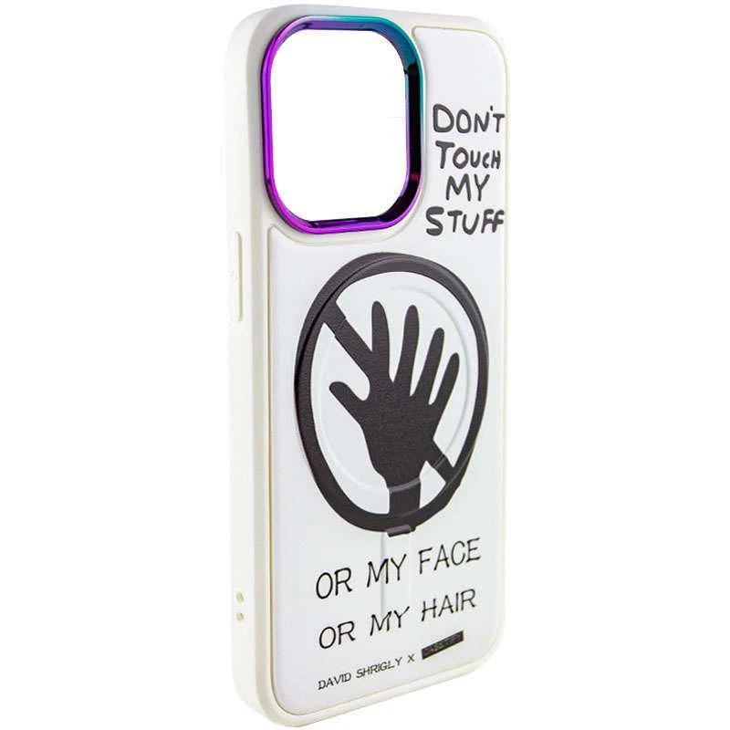 Чохол з MagSafe Funny pictures на Apple iPhone 13 Pro (6.1") – Don't touch. Фото 2 з 5