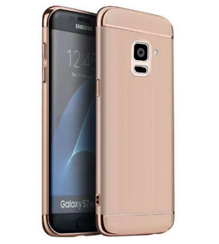 Пластиковая накладка с хромом для Samsung Galaxy A6 (2018) фото 4 из 5