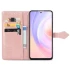 Кожаный чехол-книжка Art Case с визитницей для Xiaomi Redmi Note 8T – Розовый. Фото 2 из 7