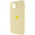Чехол Silicone Case с защитой камеры для Apple iPhone 14 Plus (6.7") – Желтый / Mellow Yellow. Фото 4 из 8