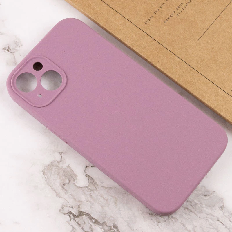 Чохол Silk Full Camera Protective (AA) NO LOGO для Apple iPhone 14 (6.1") – Ліловий / Lilac Pride. Фото 3 з 3