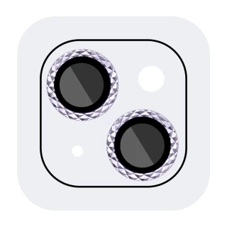 Защитное стекло Metal Shine на камеру для Apple iPhone 15 Plus (6.7") фото 1 из 3