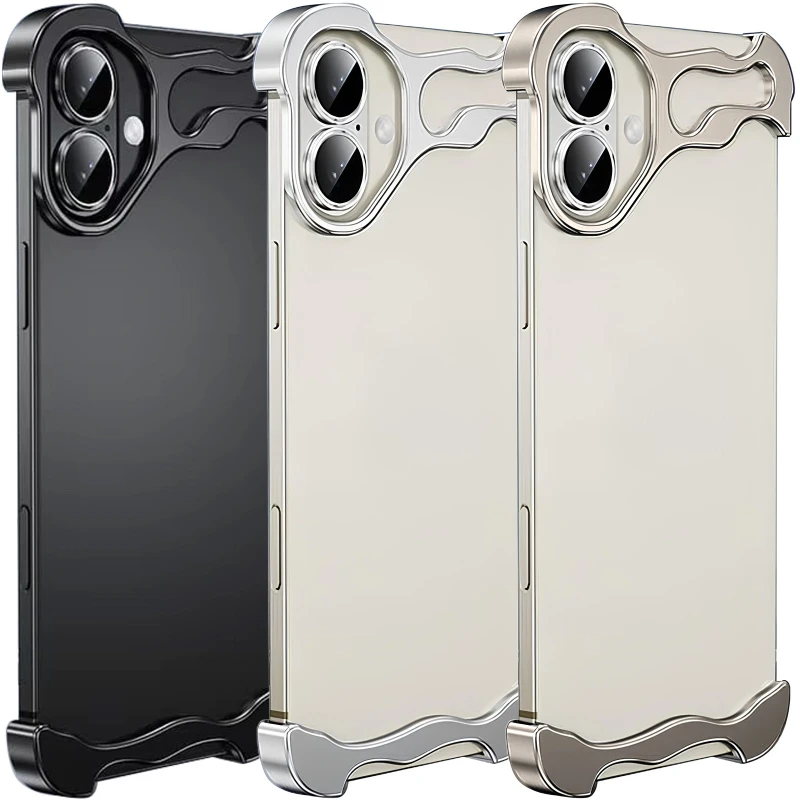 Чехол Minimalist Metal Bumper для Apple iPhone 17 (6.3") фото 1 из 2