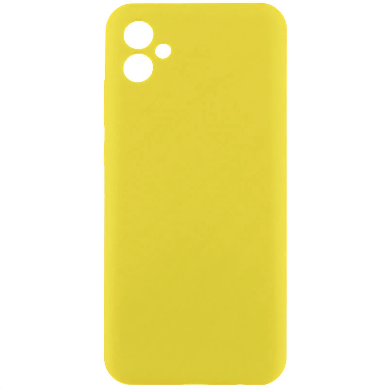 Чохол Silicone Cover Ummi Lakshmi Full Camera (AA) для Samsung Galaxy A06 – Жовтий / Flash. Фото 1 з 1
