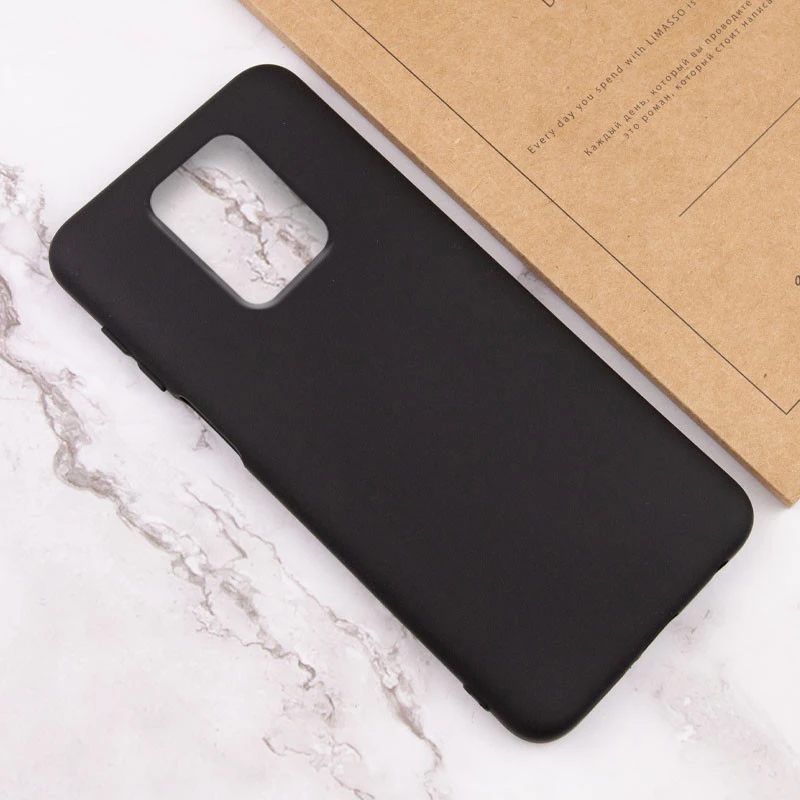 Чехол Silicone Case Lakshmi Elit для Xiaomi Redmi Note 9s / Note 9 Pro / Note 9 Pro Max – Черный / Black. Фото 7 из 7