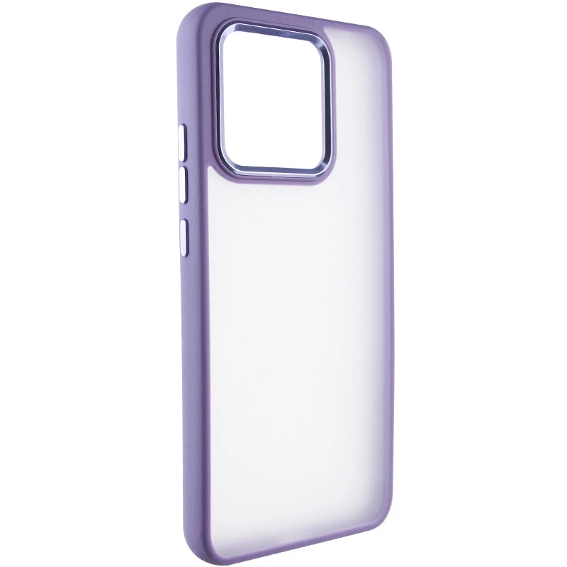 

Захистний чохол TPU+PC матовий на Xiaomi Redmi 13C (Lavender)