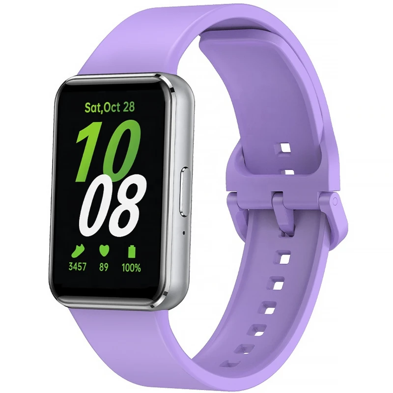Силиконовый ремешок для Samsung Galaxy Fit3 – Elegant purple. Фото 2 из 2