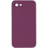 Чохол Silicone Case Square L з захистом камери на Apple iPhone SE (2020) – Бордовий / Maroon. Фото 1 з 3