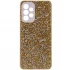Чохол зі стразами та закритою камерою на Samsung Galaxy A33 5G – Gold. Фото 1 з 5