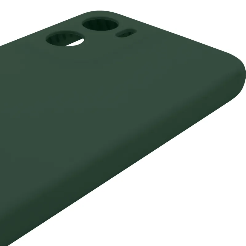 Чохол Silicone Case Lakshmi Premium із закритою камерою для Motorola Moto G05 – Зелений / Cyprus Green. Фото 7 з 8