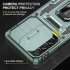 Ударопрочный чехол Square Ring c шторкой на камеру для Samsung Galaxy A73 5G – Зеленый / Light Green. Фото 6 из 9