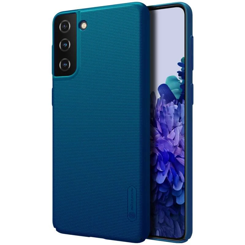 

Пластикова накладка Matte Frost на Samsung Galaxy S21+ (Бірюзовий / Peacock blue)