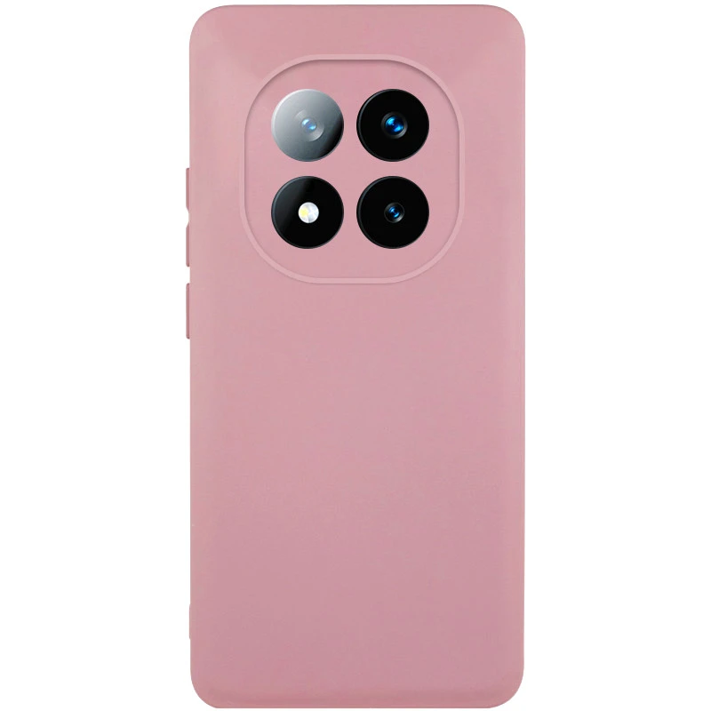 Чехол Silicone Case Lakshmi Premium з закритою камерою на Xiaomi Redmi Note 15 Pro 4G – Розовый / Light pink. Фото 1 из 1