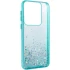Чохол з блискітками для Xiaomi Redmi Note 13 Pro 4G – Бірюзовий. Фото 1 з 3