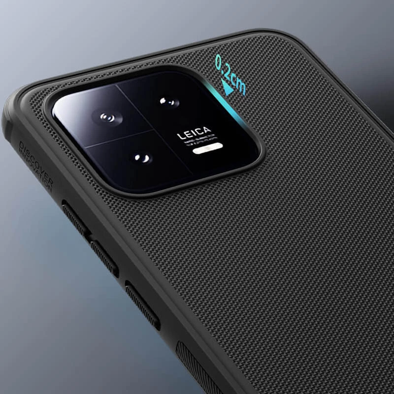 Пластикова накладка Nillkin Pro на Xiaomi 13 Pro – Чорний / Black. Фото 8 з 8