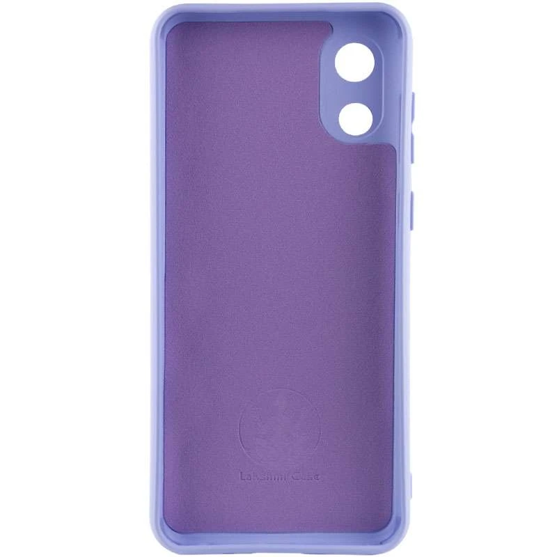 Чохол Silicone Case Lakshmi з закритою камерою на Samsung Galaxy A03 Core – Бузковий / Dasheen. Фото 2 Чохол Silicone Case Lakshmi з закритою камерою на Samsung Galaxy A03 Core – Бузковий / Dasheen. Фото 2 з 5