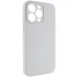 Чехол с защитой камеры Silicone Case для Apple iPhone 13 Pro Max (6.7") – Белый / White. Фото 2 из 6