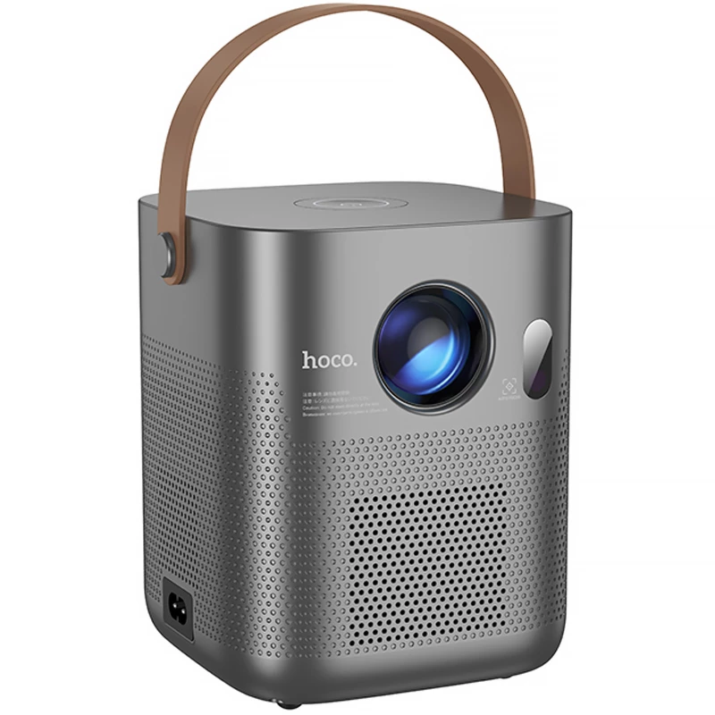 Проектор Hoco DT4 Smart full autofocus 720P (Android version) – Metal grey. Фото 1 из 6