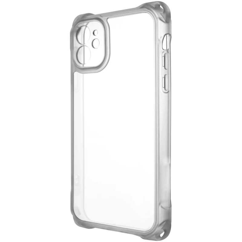 Силіконовий чохол CrossBody зі шнурком для Apple iPhone 12 (6.1") – Transparent. Фото 4 з 12